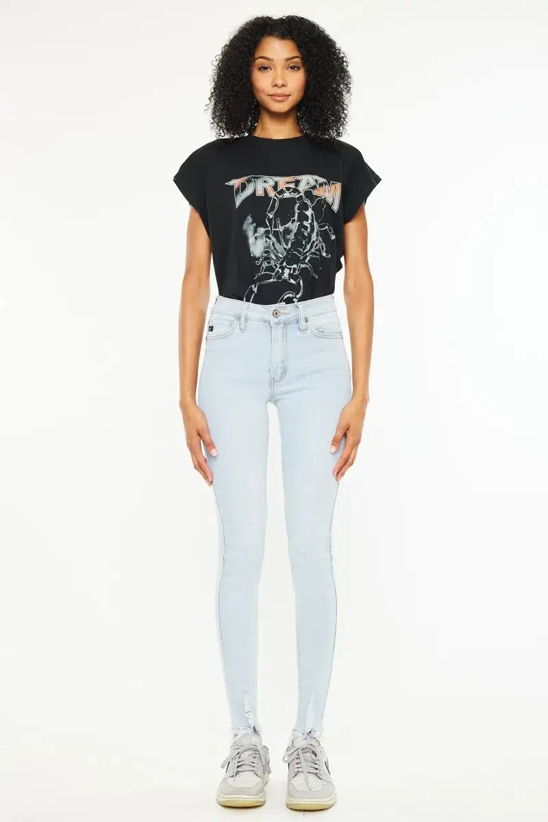 Kancan High Rise Super Skinny Jeans - Trendsi - Flyclothing LLC