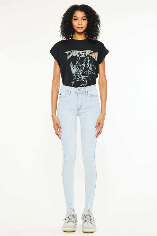 Kancan High Rise Super Skinny Jeans - Trendsi - Flyclothing LLC