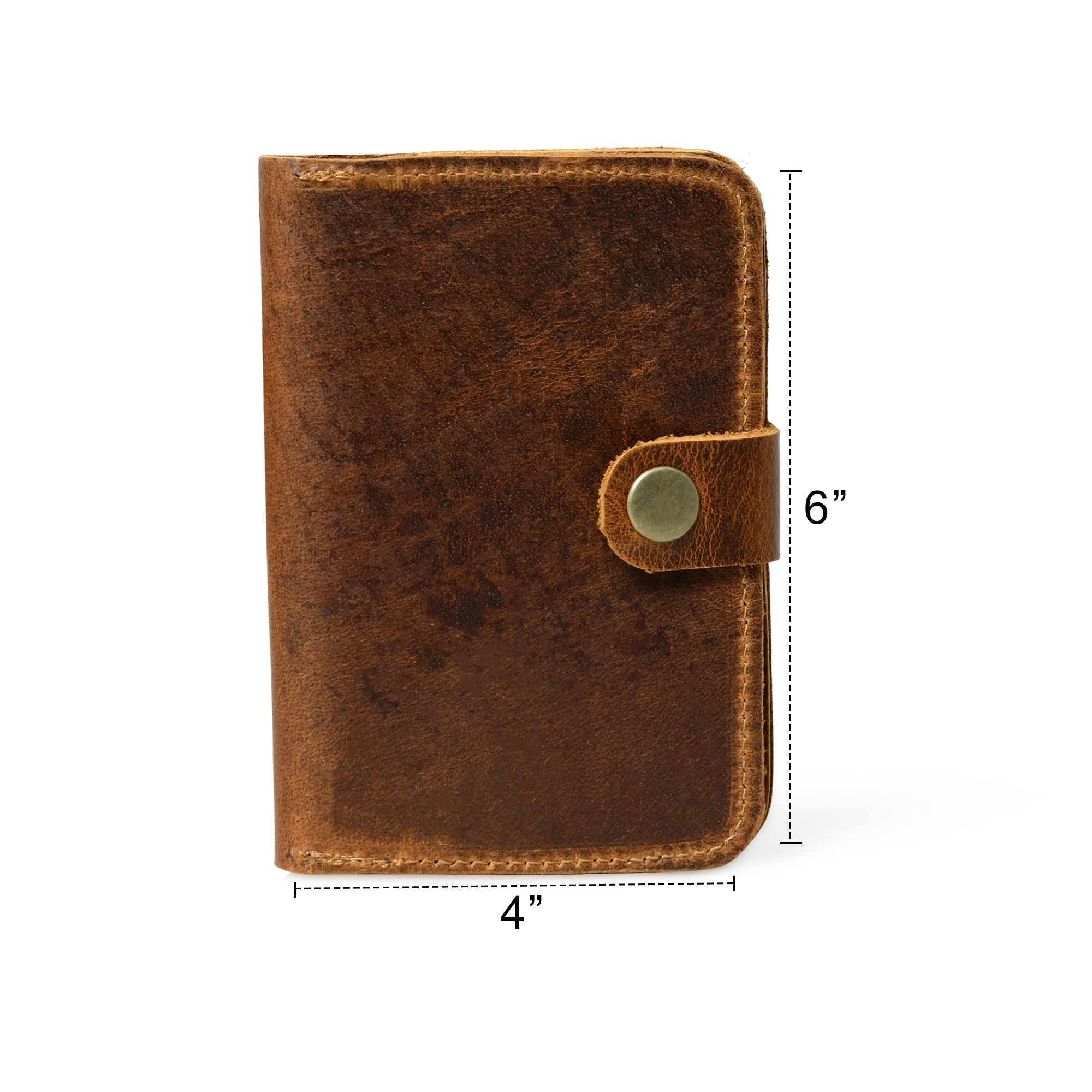 Chic Voyage Passport Sleeve - Brown - Classy Leather Bags - Flyclothing LLC