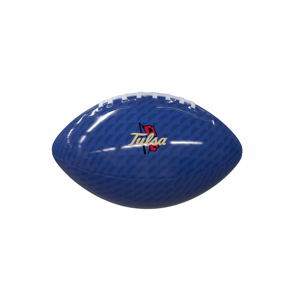 Tulsa Mini Size Carbon Fiber Glossy Football