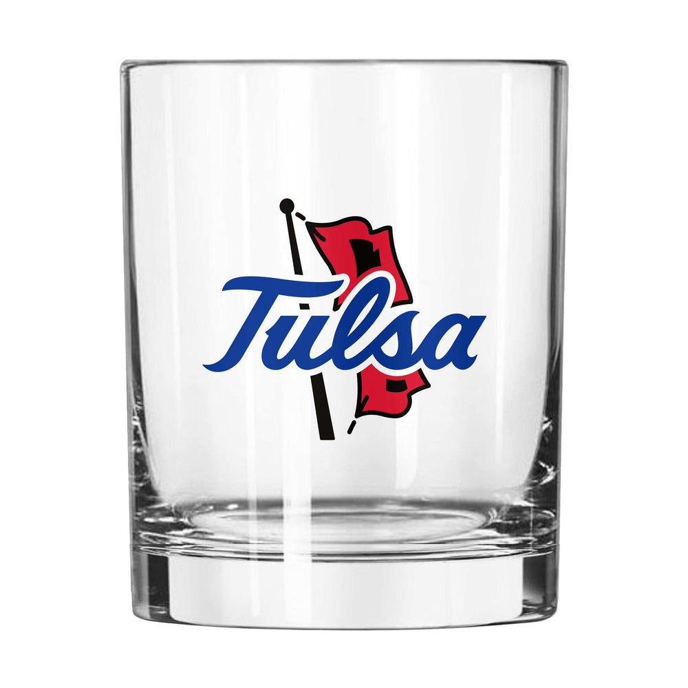 Tulsa 14oz Gameday Rocks Glass - Logo Brands - Flyclothing LLC