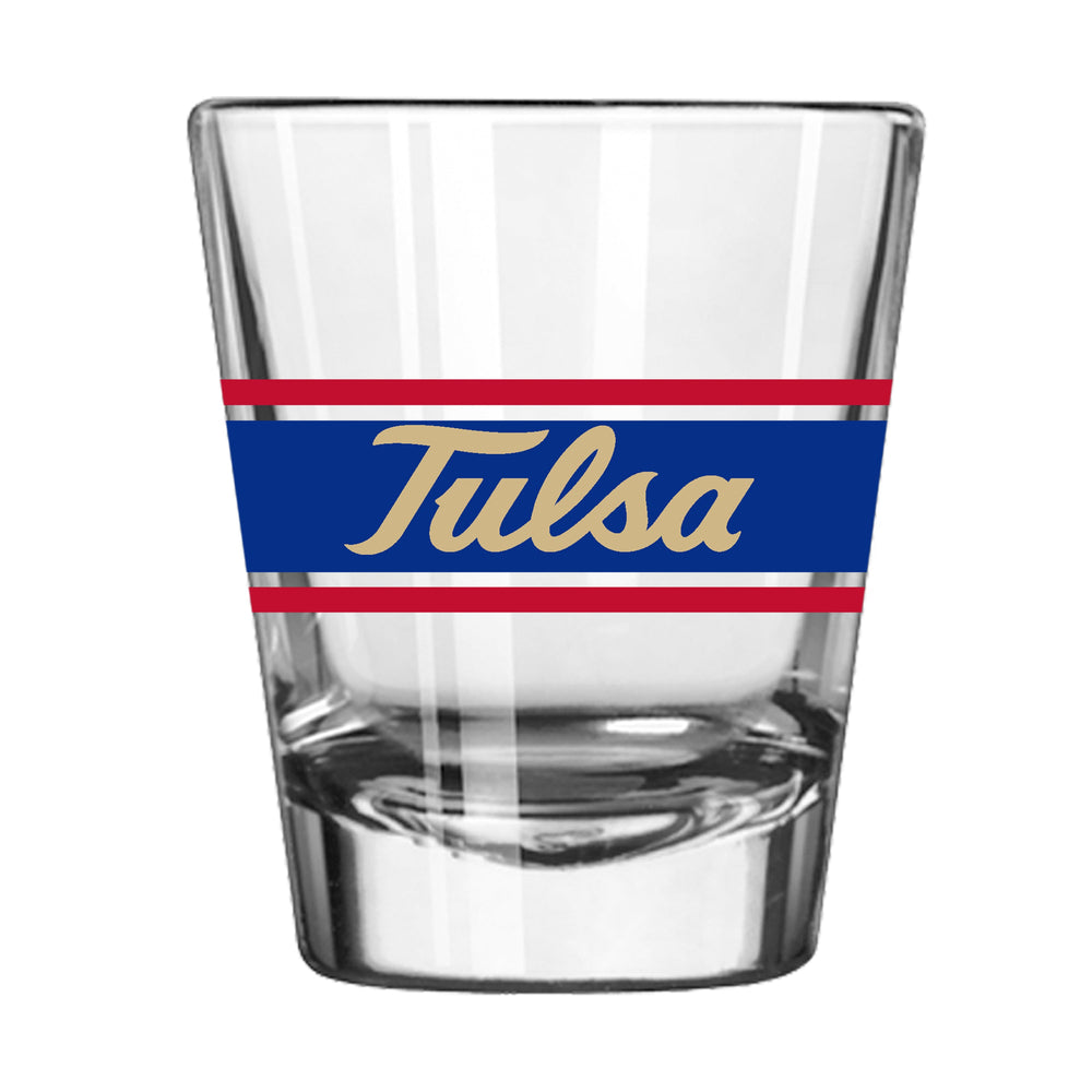 Tulsa 2oz Stripe Shot Glass