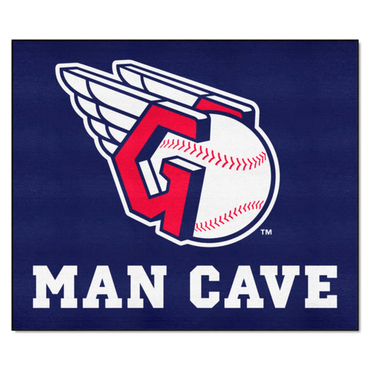 Cleveland Guardians Man Cave Tailgater Rug - 5ft. x 6ft. - Cleveland Guardians