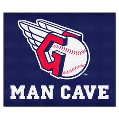 Cleveland Guardians Man Cave Tailgater Rug - 5ft. x 6ft. - Cleveland Guardians