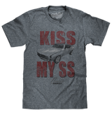 Kiss My SS Chevrolet Camaro T-Shirt - Gray