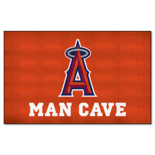 Los Angeles Angels Man Cave Ulti-Mat Rug - 5ft. x 8ft. - Los Angeles Angels
