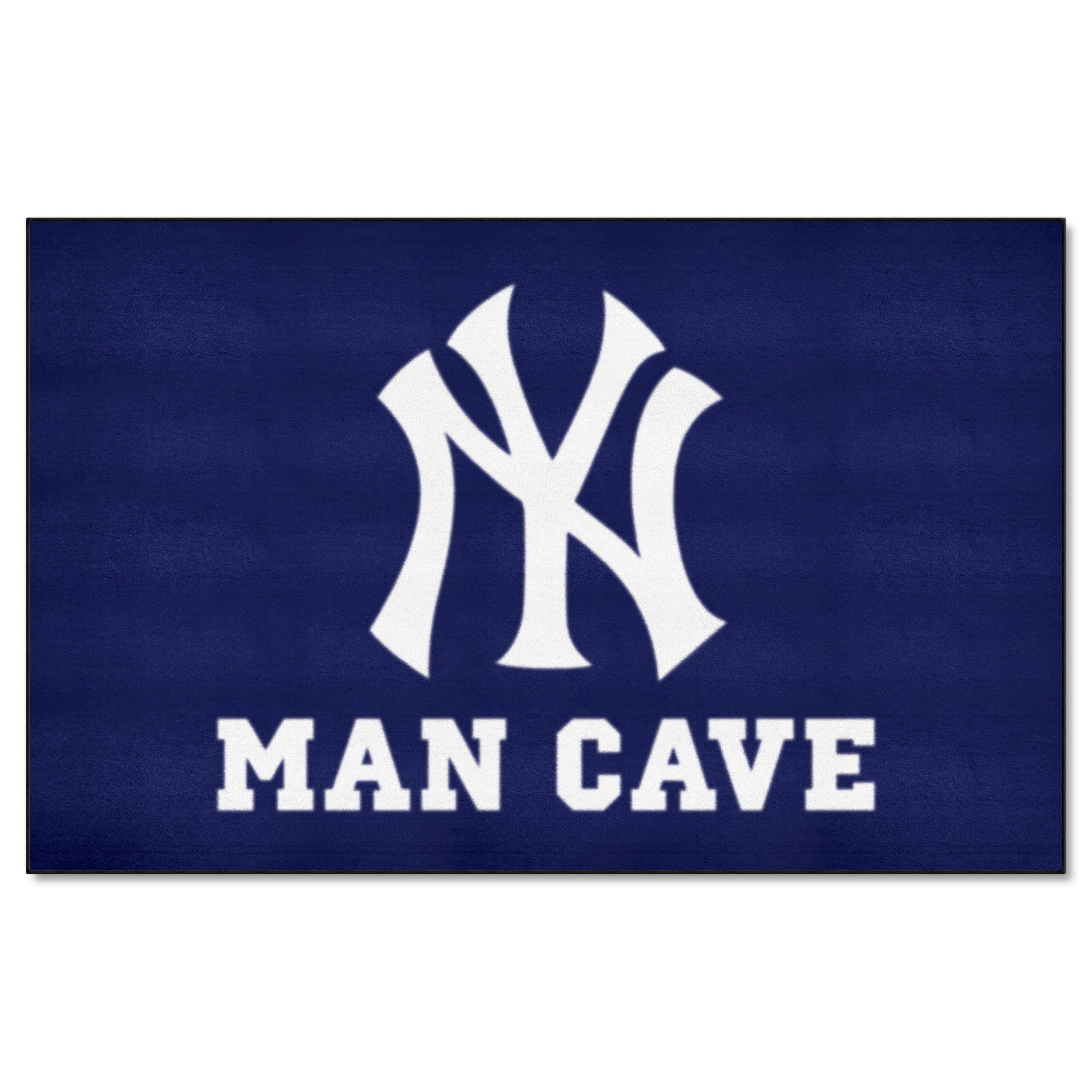 New York Yankees Man Cave Ulti-Mat Rug - 5ft. x 8ft. - New York Yankees