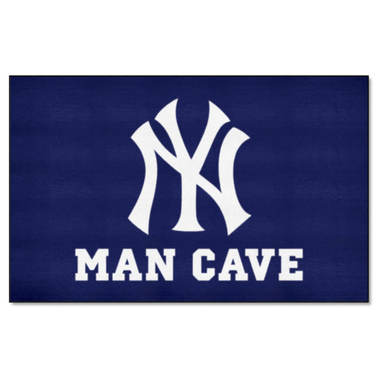 New York Yankees Man Cave Ulti-Mat Rug - 5ft. x 8ft. - New York Yankees