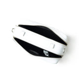 Mini Quilted Crossbody Bag, White - Classy Leather Bags - Flyclothing LLC