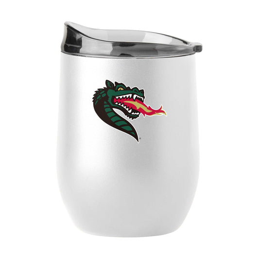 UAB 16oz Swagger White Powder Coat Curved Beverage - Logo Brands - Flyclothing LLC