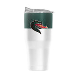 UAB 30oz Colorblock White Powder Coat Tumbler