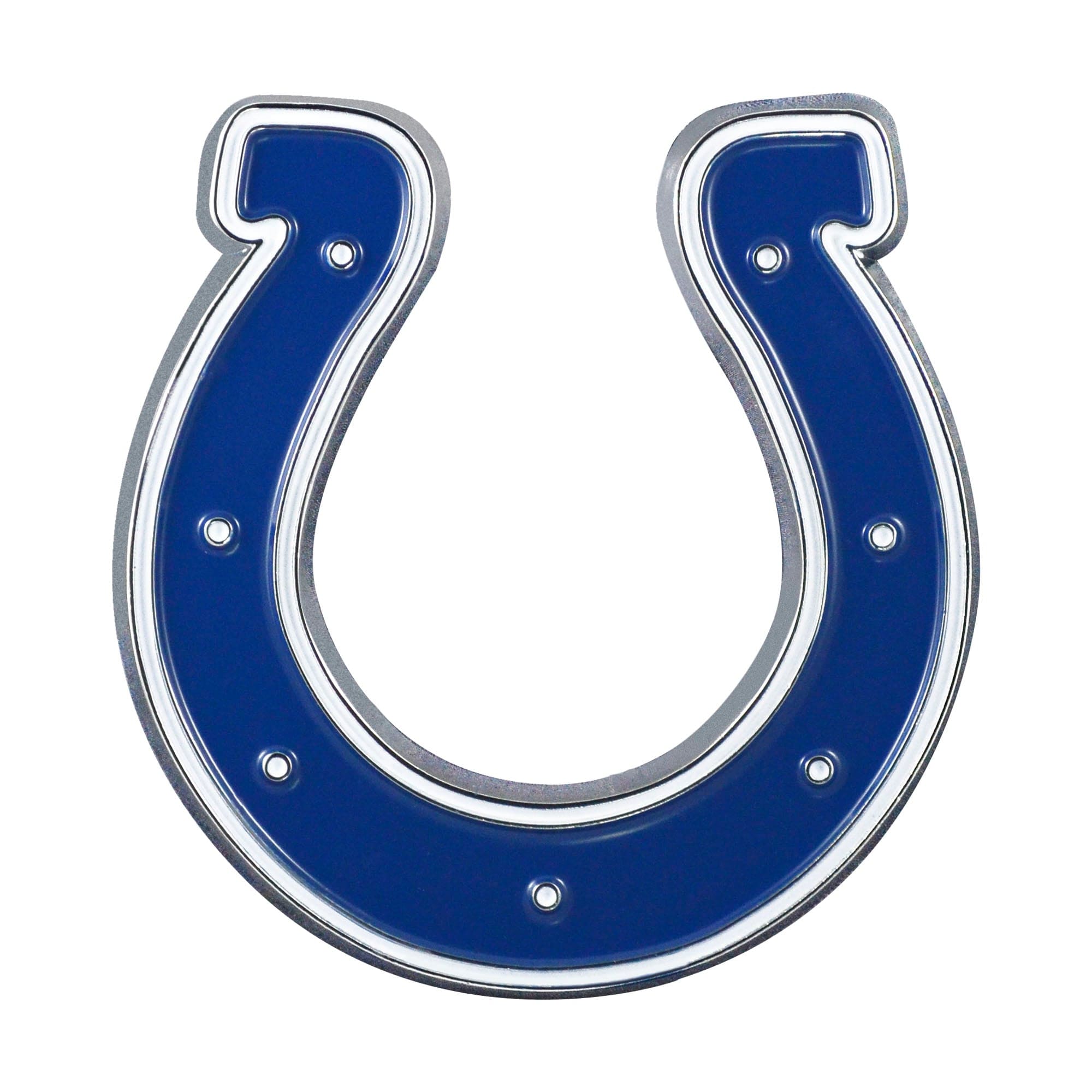 Indianapolis Colts 3D Color Metal Emblem - Indianapolis Colts