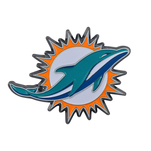 Miami Dolphins 3D Color Metal Emblem - Miami Dolphins