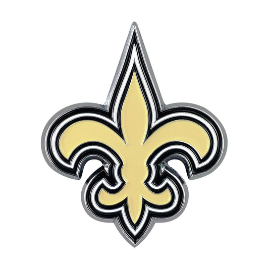 New Orleans Saints 3D Color Metal Emblem - New Orleans Saints