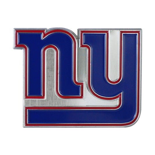 New York Giants 3D Color Metal Emblem - New York Giants