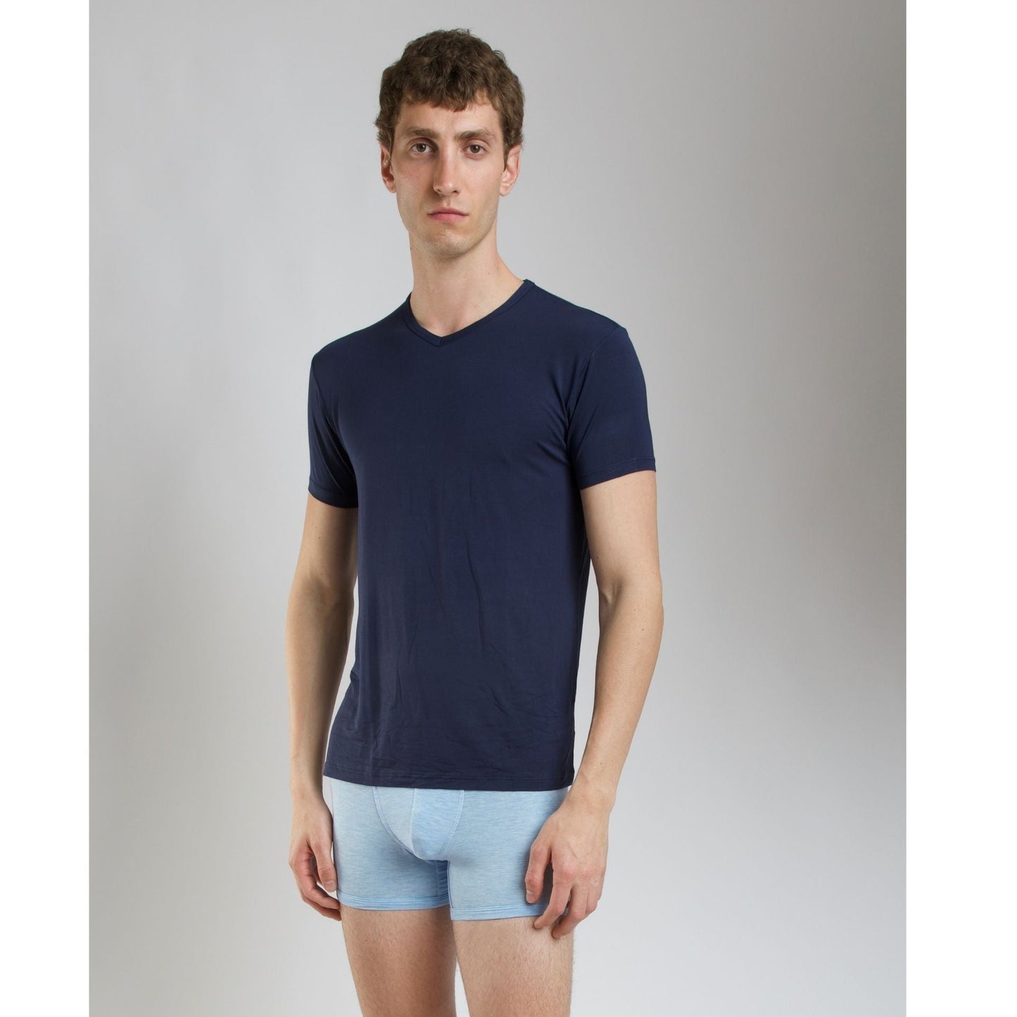 SilkCut Micro Modal Air V-Neck Undershirt for Men - SilkCut Underwear - Flyclothing LLC