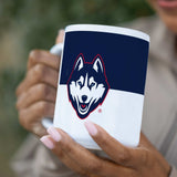 UConn 15oz Colorblock Sublimated Mug - Logo Brands - Flyclothing LLC