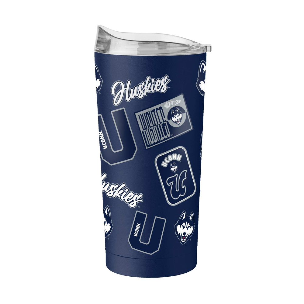 UConn 20oz Dreamweave Powder Coat Tumbler - Logo Brands - Flyclothing LLC