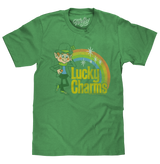 Lucky Charms Retro Rainbow T-Shirt - Green