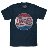 Pepsi Retro Logo T-Shirt - Navy