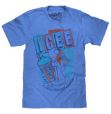 ICEE Polar Bear Logo T-Shirt - Blue