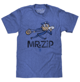 U.S. Mail Vintage Mr. Zip T-Shirt - Blue