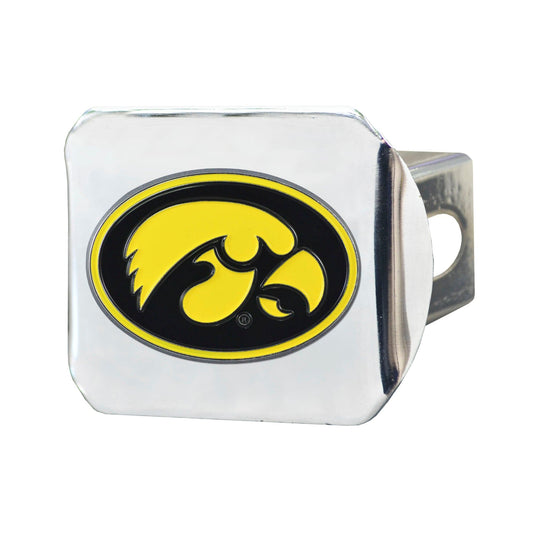 Iowa Hawkeyes Hitch Cover - 3D Color Emblem - Iowa