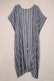 Striped Open Front Longline Cover Up - Trendsi - Flyclothing LLC