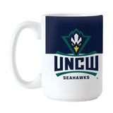 UNC Wilmington 15oz Colorblock Sublimated Mug