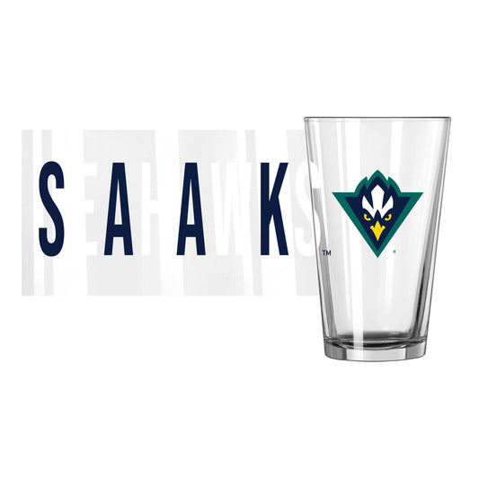 NC Wilmington 16oz Overtime Pint Glass - Logo Brands - Flyclothing LLC