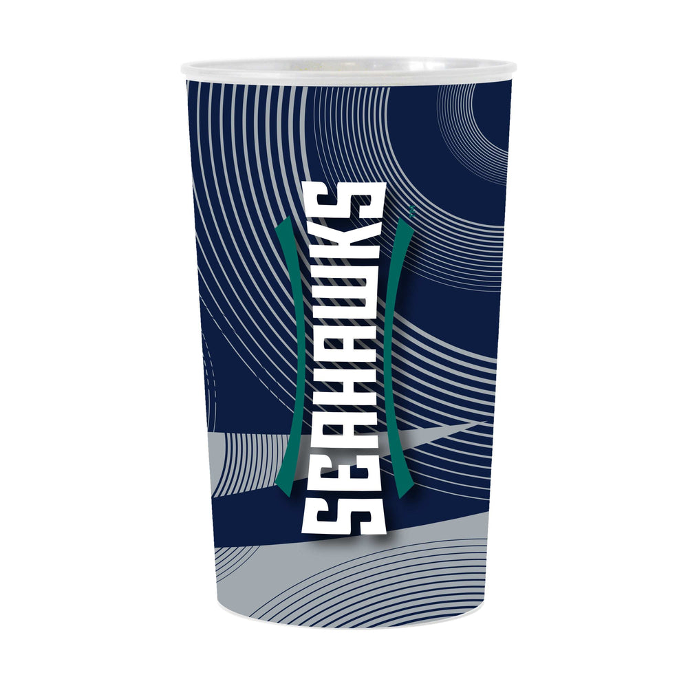 UNC Wilmington Geo Pattern 4-Pack Hardwall Cup - Logo Brands - Flyclothing LLC