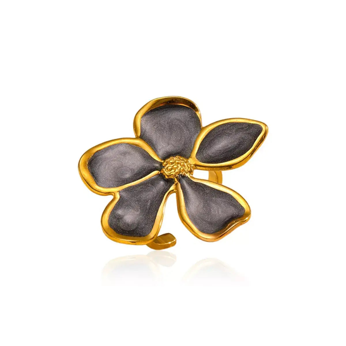 Flower Open Ring - Trendsi - Flyclothing LLC