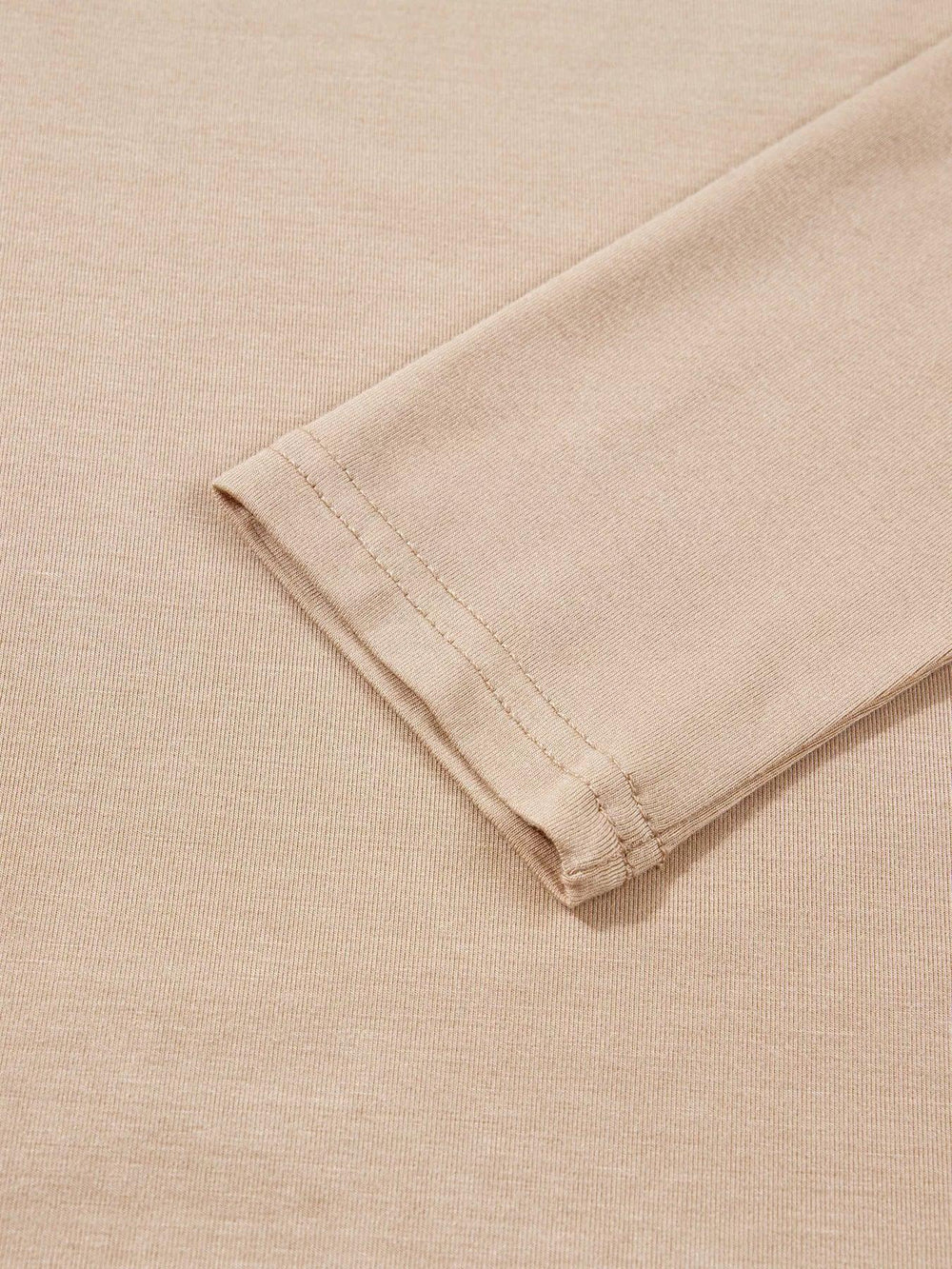 Off Shoulder Long Sleeve Slim Top - Trendsi - Flyclothing LLC