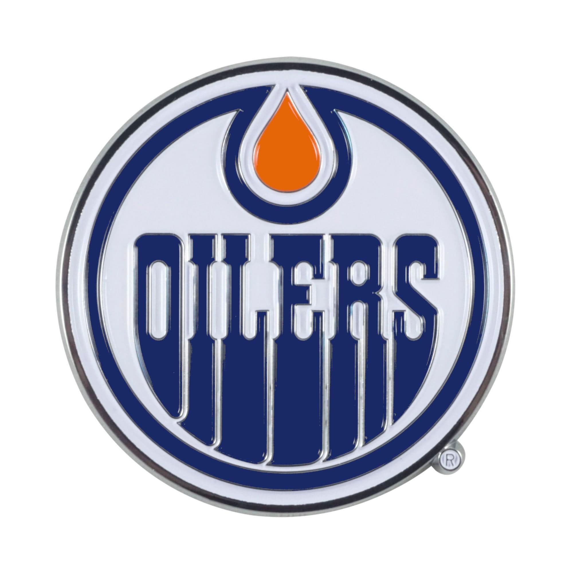 Edmonton Oilers 3D Color Metal Emblem - Edmonton Oilers