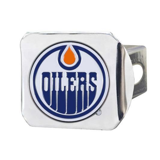 Edmonton Oilers Hitch Cover - 3D Color Emblem - Edmonton Oilers