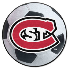 St. Cloud State Huskies Soccer Ball Rug - 27in. Diameter