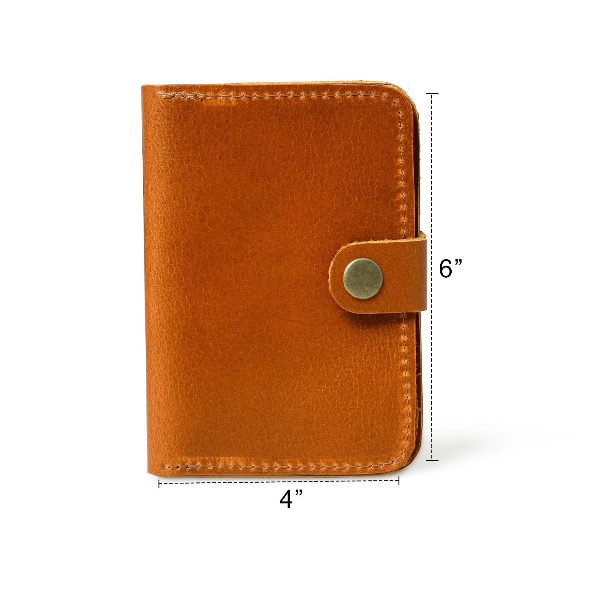 ChicVoyage Passport Sleeve - Tan Brown - Classy Leather Bags - Flyclothing LLC