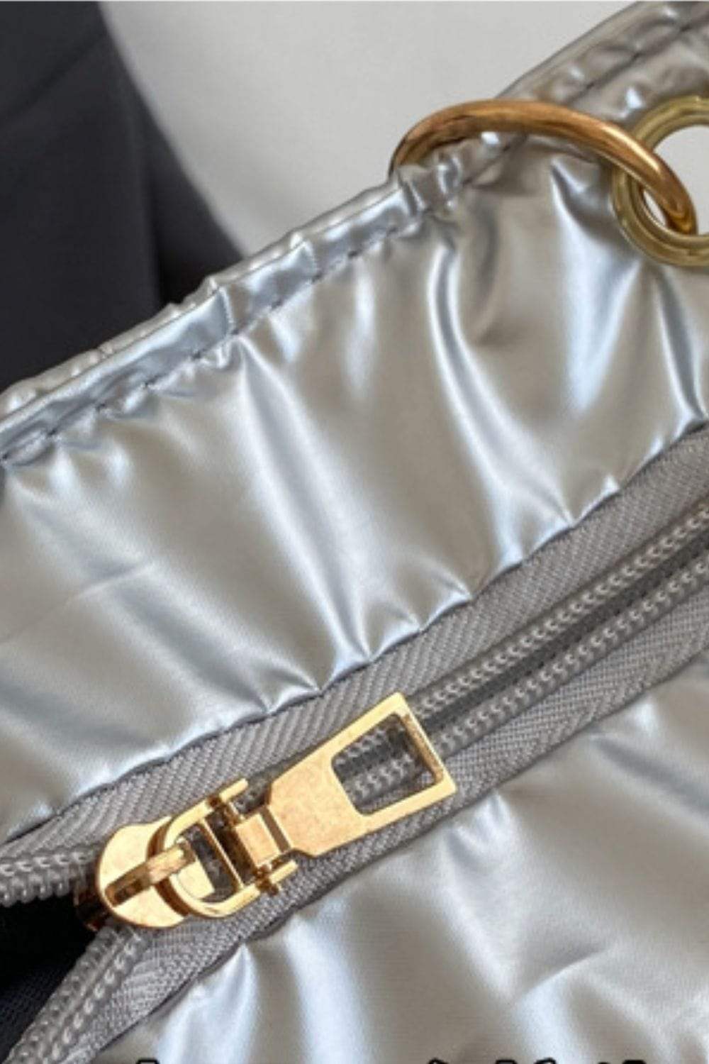 Bubble Texture Chain Handbag - Trendsi - Flyclothing LLC
