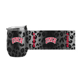 UNLV Leopard 16oz Black Powdercoat Curved Beverage