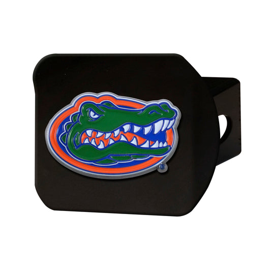 Florida Gators Black Metal Hitch Cover - 3D Color Emblem - Florida