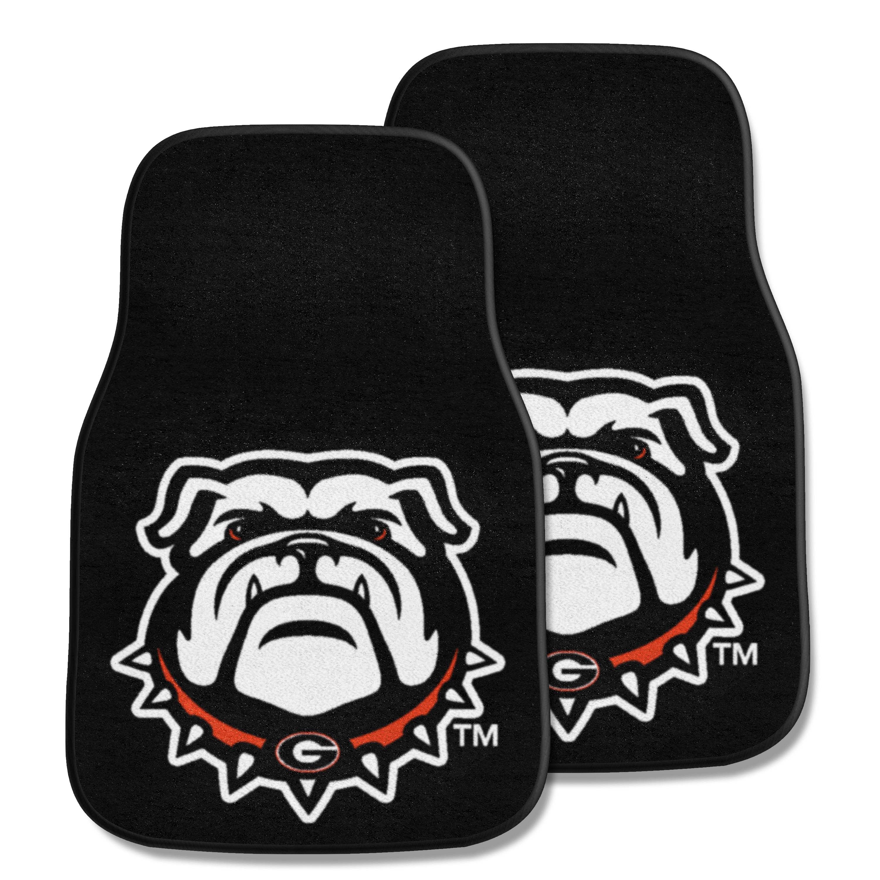 Georgia Bulldogs Front Carpet Car Mat Set - 2 Pieces - Georgia
