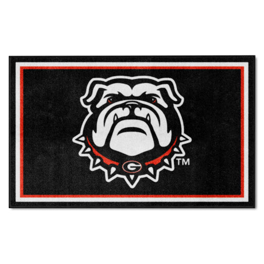 Georgia Bulldogs 4ft. x 6ft. Plush Area Rug - Georgia