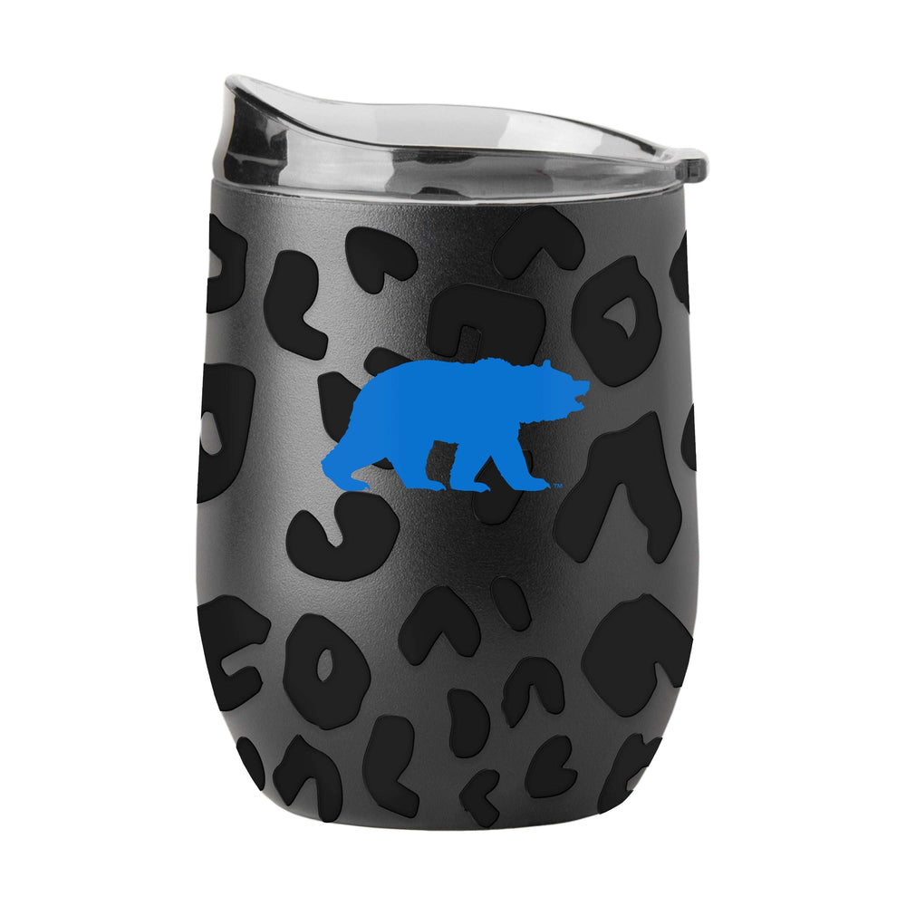 UCLA Leopard 16oz Black Powdercoat Curved Beverage - Logo Brands - Flyclothing LLC