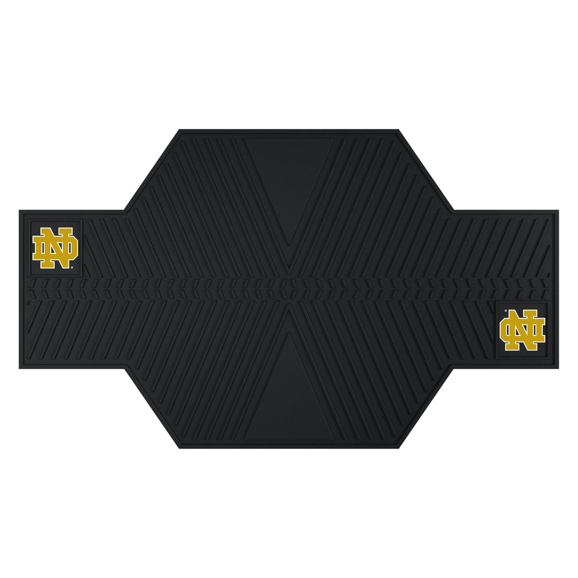 Notre Dame Fighting Irish Motorcycle Mat - Notre Dame