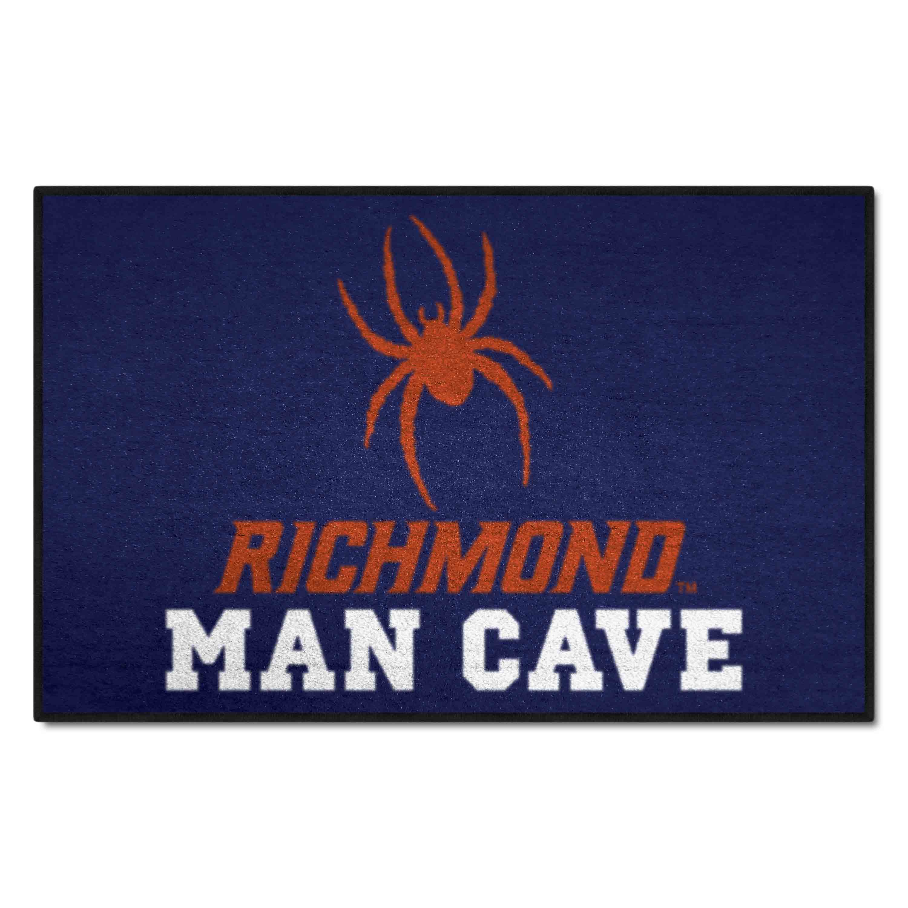 Richmond Spiders Man Cave Starter Mat Accent Rug - 19in. x 30in. - Richmond