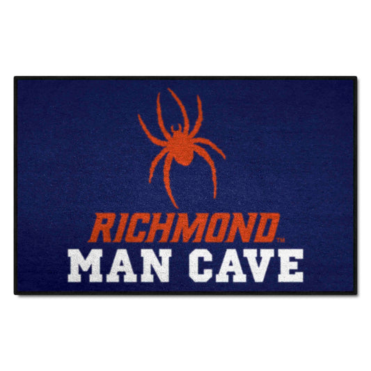 Richmond Spiders Man Cave Starter Mat Accent Rug - 19in. x 30in. - Richmond