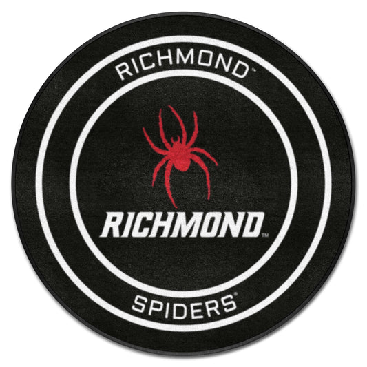 Richmond Spiders Hockey Puck Rug - 27in. Diameter - Richmond