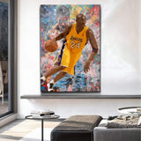 Court Legend - Sport Wall Art - Tailored Canvases - Flyclothing LLC