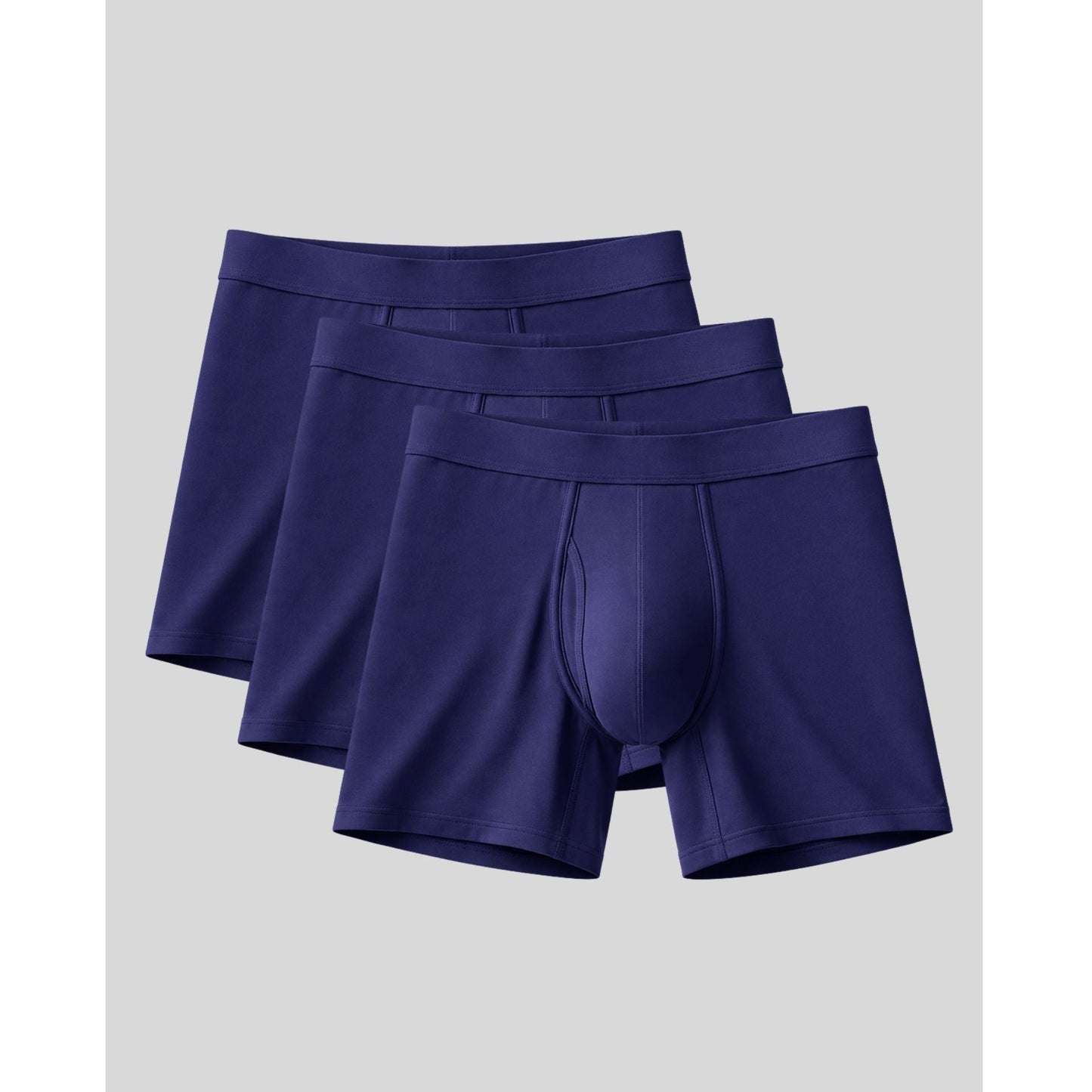 SilkCut Men’s Bamboo Boxer Briefs - 3 Pack - SilkCut Underwear - Flyclothing LLC