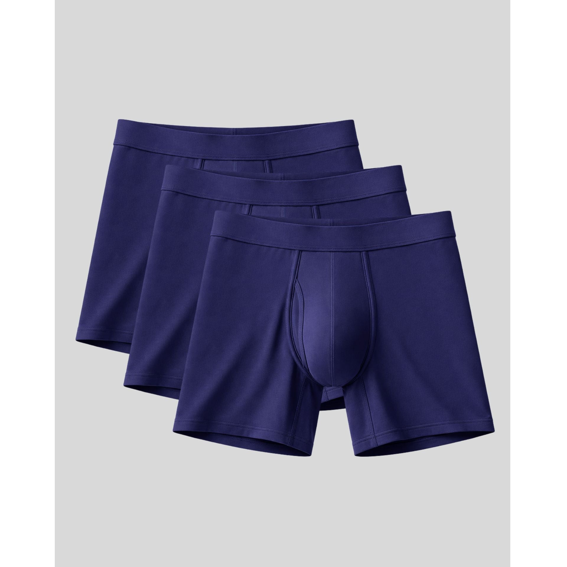 SilkCut Men’s Bamboo Boxer Briefs - 3 Pack - SilkCut Underwear - Flyclothing LLC